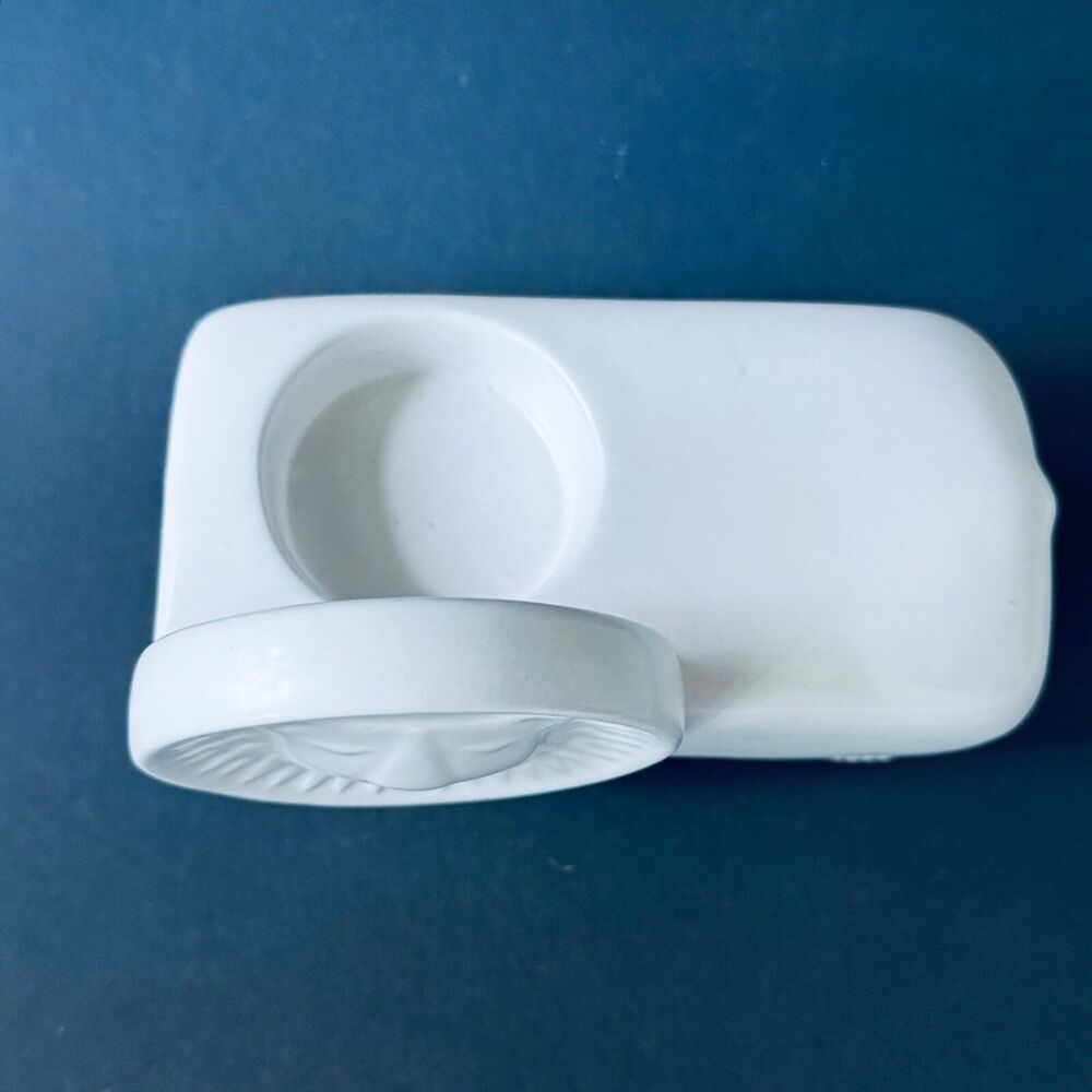 Jonathan Adler PartyLite Ceramic Lion Votive Candleholder White Modern Decor - Picture 2 of 10
